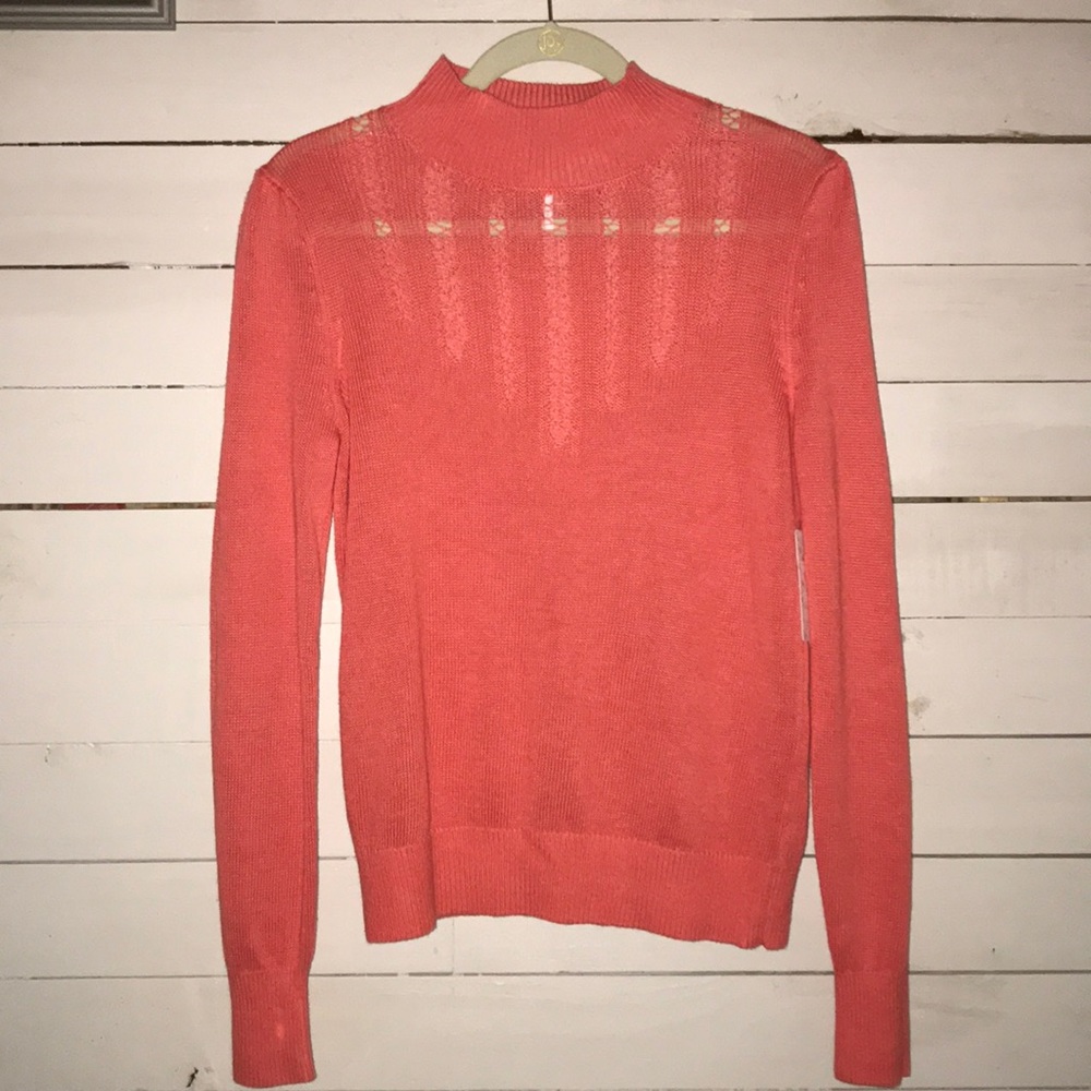 Free People Decorative Knit Sweater